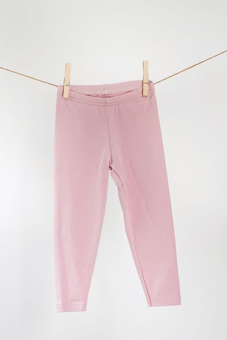 Legginsy dziewczęce, różowe, Miracle