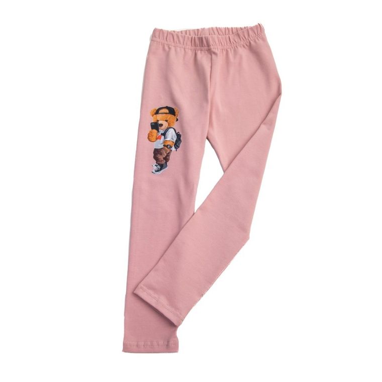 Legginsy dziewczęce, różowe, Tup Tup