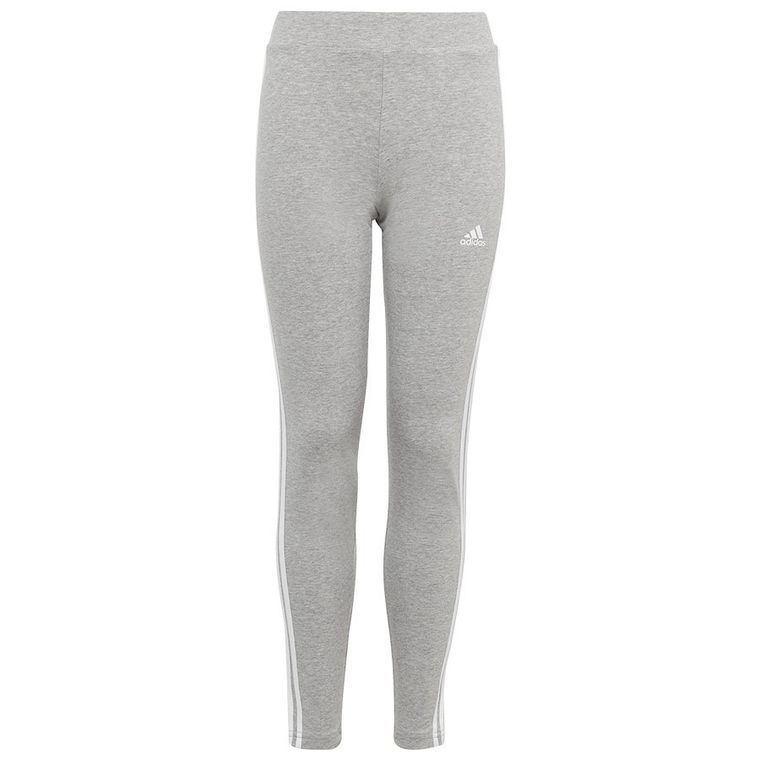 Legginsy dziewczęce, szare, Adidas