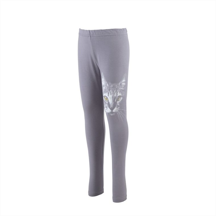 Legginsy dziewczęce, szare, Tup Tup