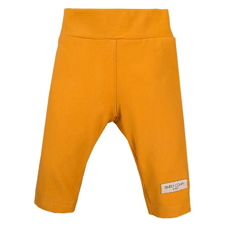 Legginsy dziewczęce, żółte, Eevi