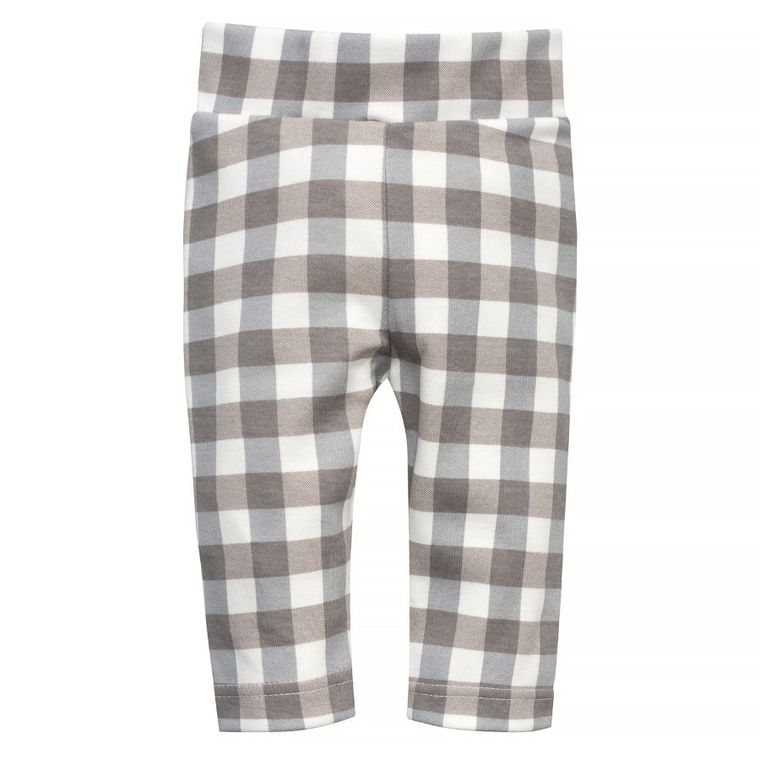 Legginsy niemowlęce, ecru, Pinokio