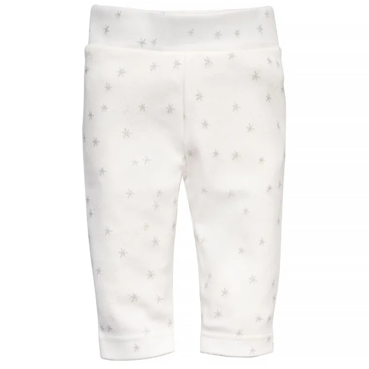 Legginsy niemowlęce, ecru, Pinokio