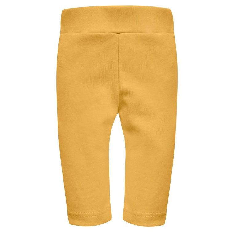 Legginsy niemowlęce, żółte, Pinokio