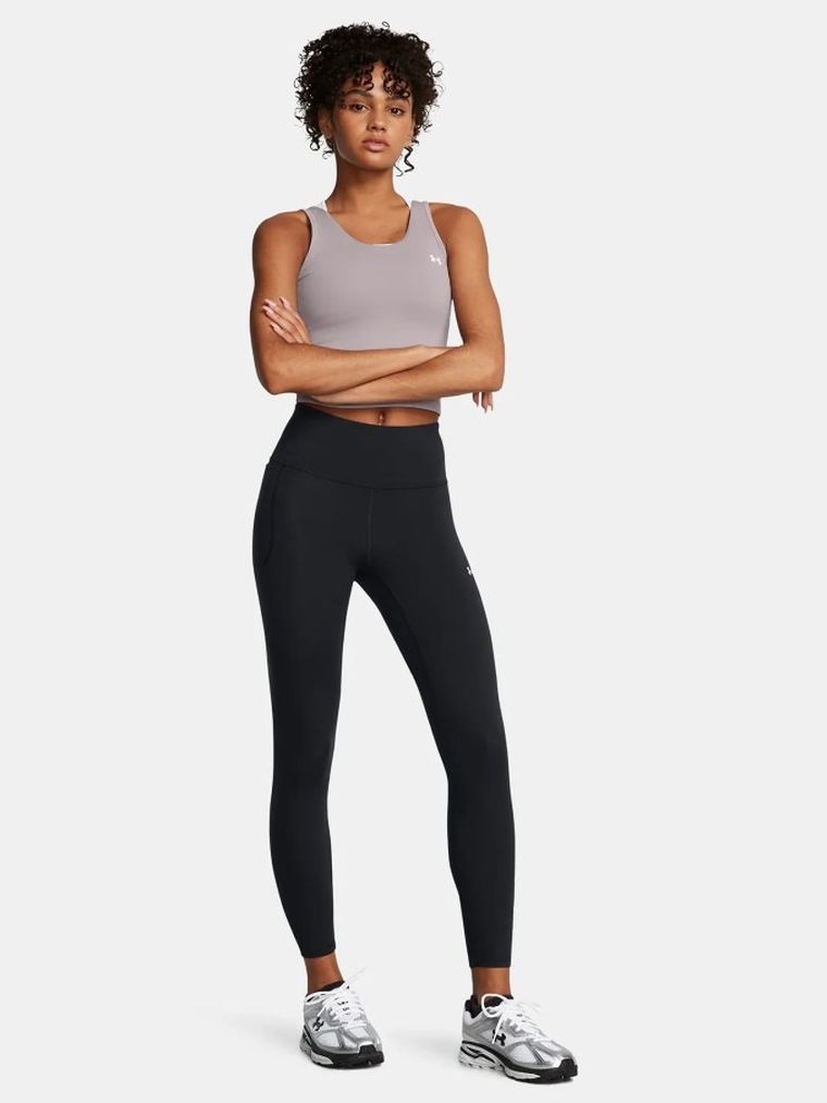 Legginsy termoaktywne damskie, czarne, Under Armour