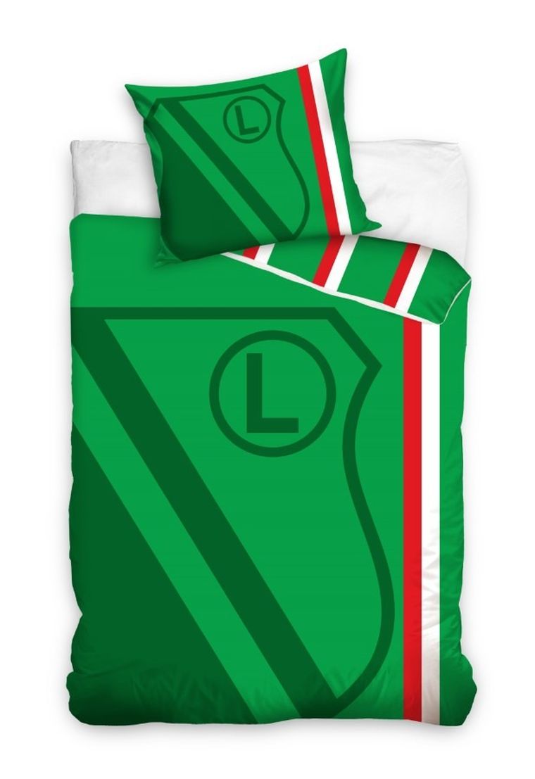 Legia Warszawa, 2-częściowy komplet pościeli, 160-200 cm