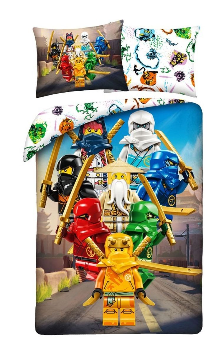Lego, 2-częściowy komplet pościeli, 160-200 cm
