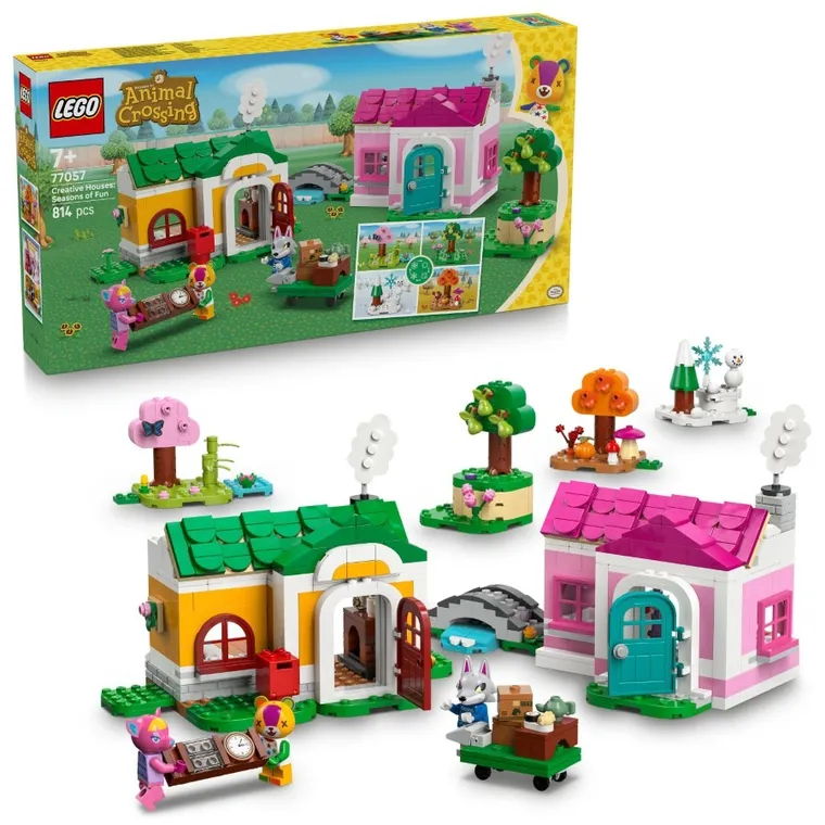 LEGO Animal Crossing, Kreatywne domy: Pory zabawy, 77057