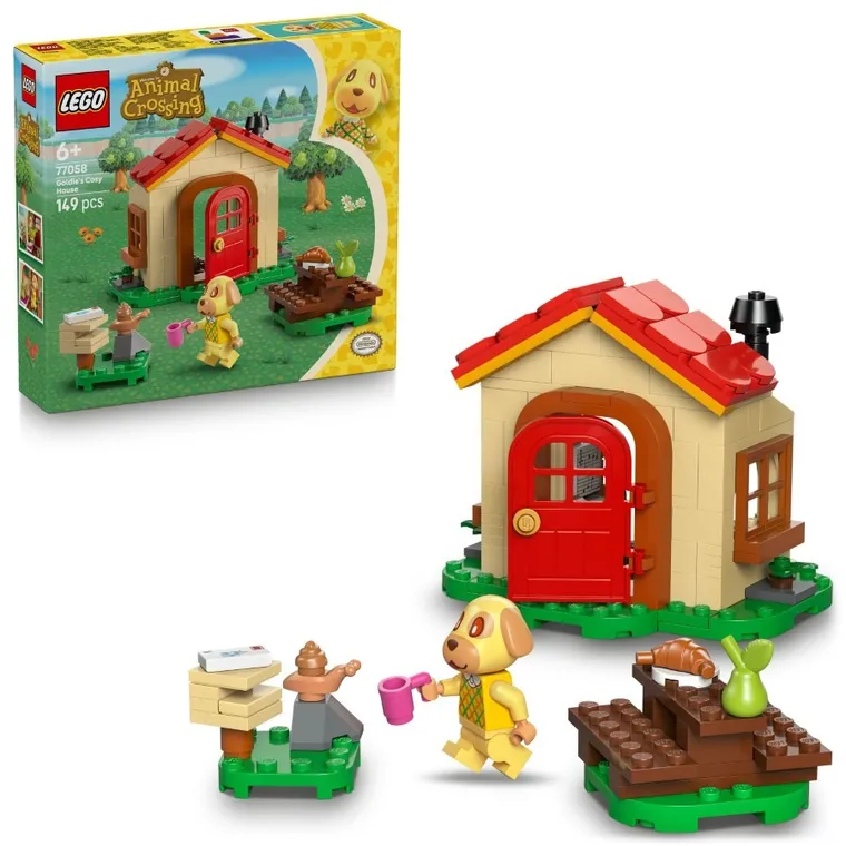 LEGO Animal Crossing, Przytulny dom Goldie, 77058