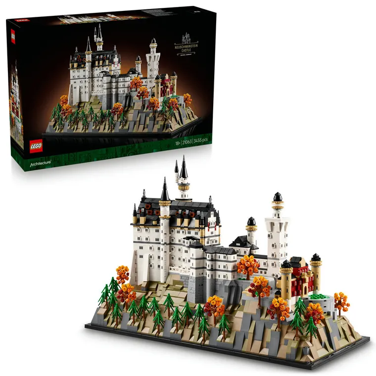 LEGO Architecture, Zamek Neuschwanstein, 21063