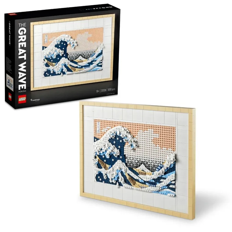 LEGO Art, Hokusai - „Wielka fala”, 31208