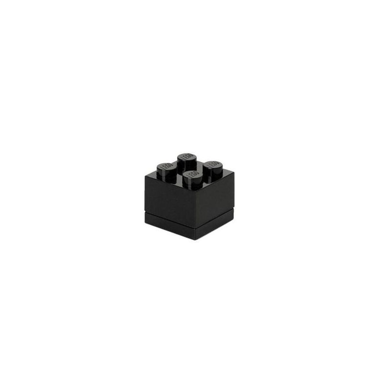 LEGO, Brick 4, mini pojemnik klocek, czarny