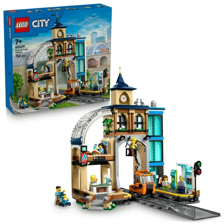 LEGO City, Centralny dworzec kolejowy, 60469