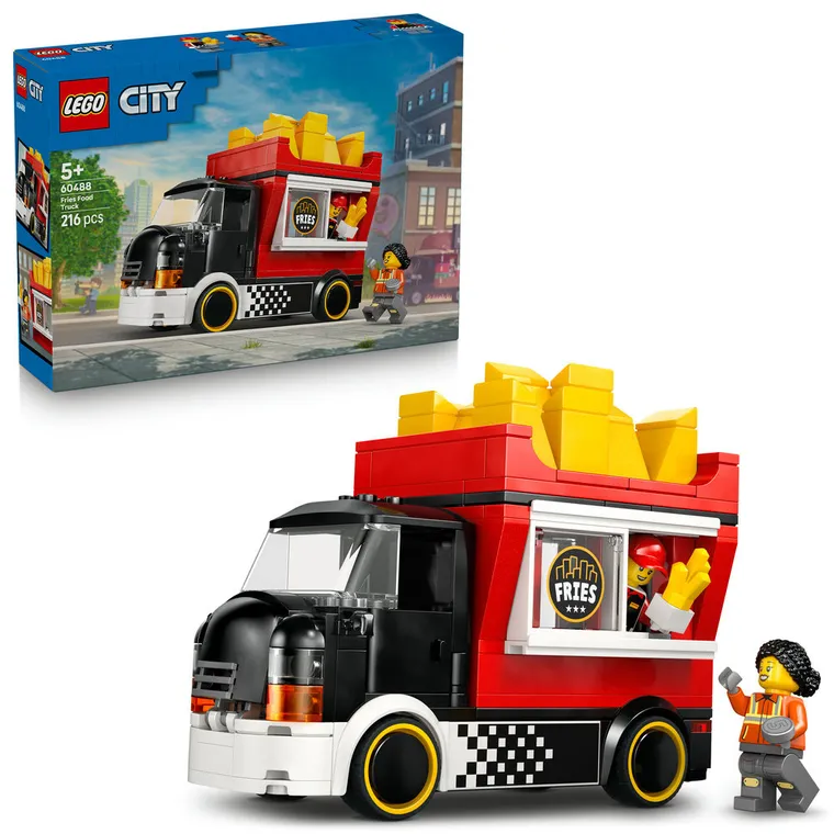 LEGO City, Food truck z frytkami, 60488