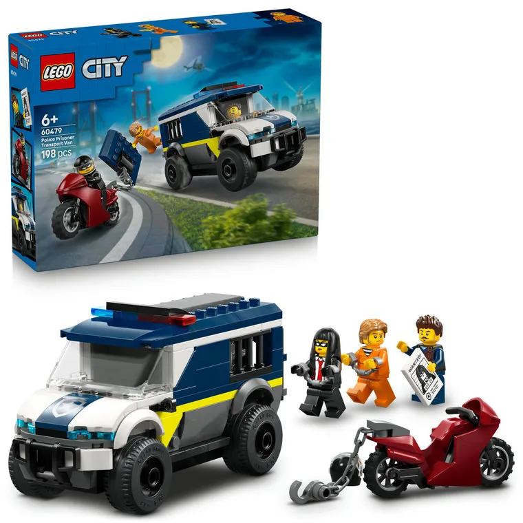 LEGO City, Furgonetka policyjnego konwoju więziennego, 60479