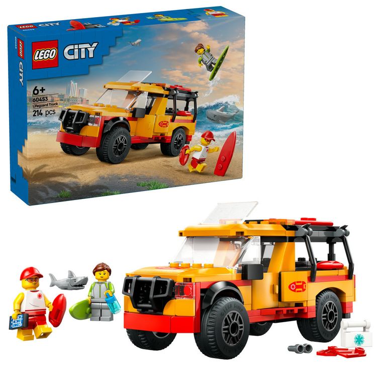 LEGO City, Furgonetka ratowników plażowych, 60453