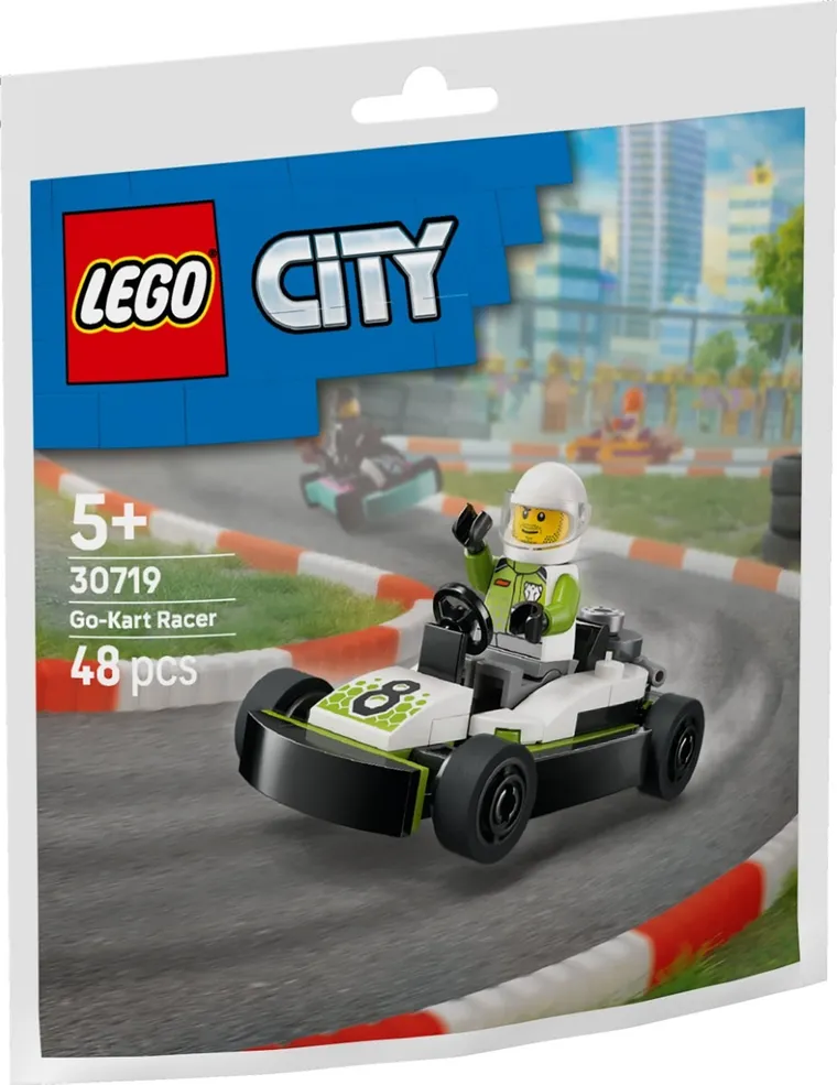 LEGO City, Gokart wyścigowy, 30719