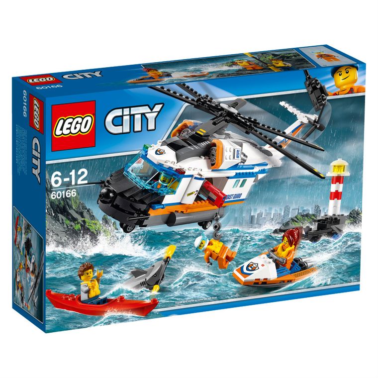 LEGO City, Helikopter ratunkowy do zadań specjalnych, 60166