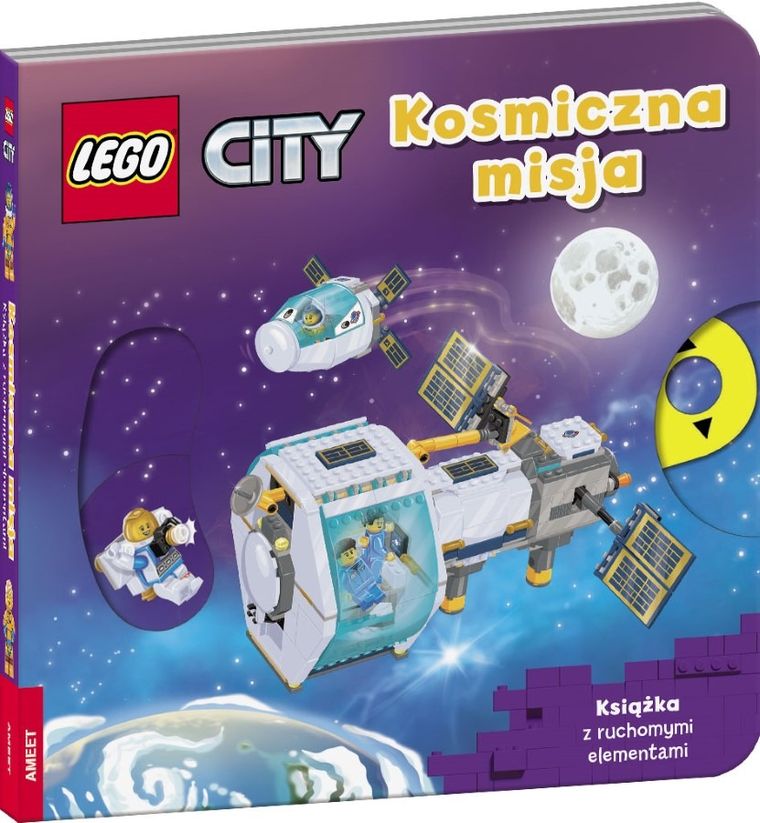 Lego City. Kosmiczna misja. Książka z ruchomymi elementami