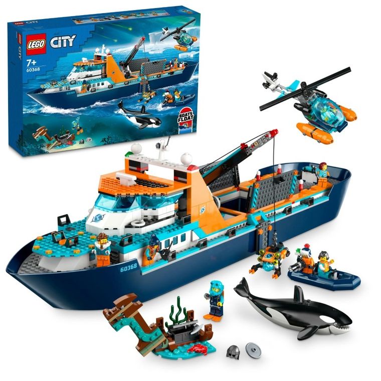 LEGO City, Łódź badacza Arktyki, 60368