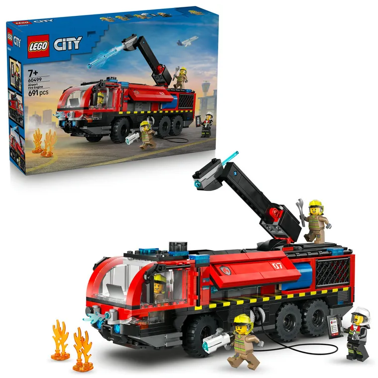 LEGO City, Lotniskowy wóz strażacki, 60499