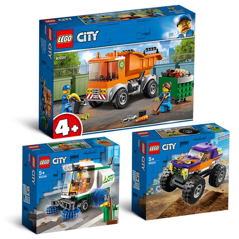 LEGO City, Mega Pack 3w1, 66686