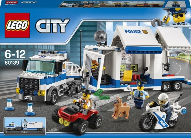 LEGO City, Mobilne centrum dowodzenia, 60139
