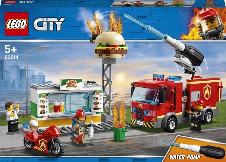 LEGO City, Na ratunek w płonącym barze, 60214