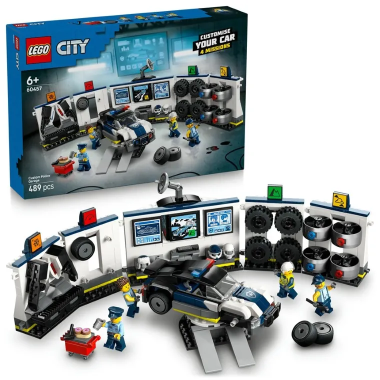 LEGO City, Policyjny warsztat tuningowy, 60457