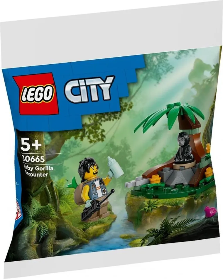 LEGO CITY, Spotkanie z małym gorylem, 30665