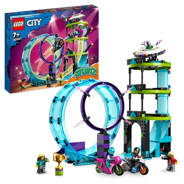 LEGO City, Stuntz, Ekstremalne wyzwanie kaskaderskie, 60361