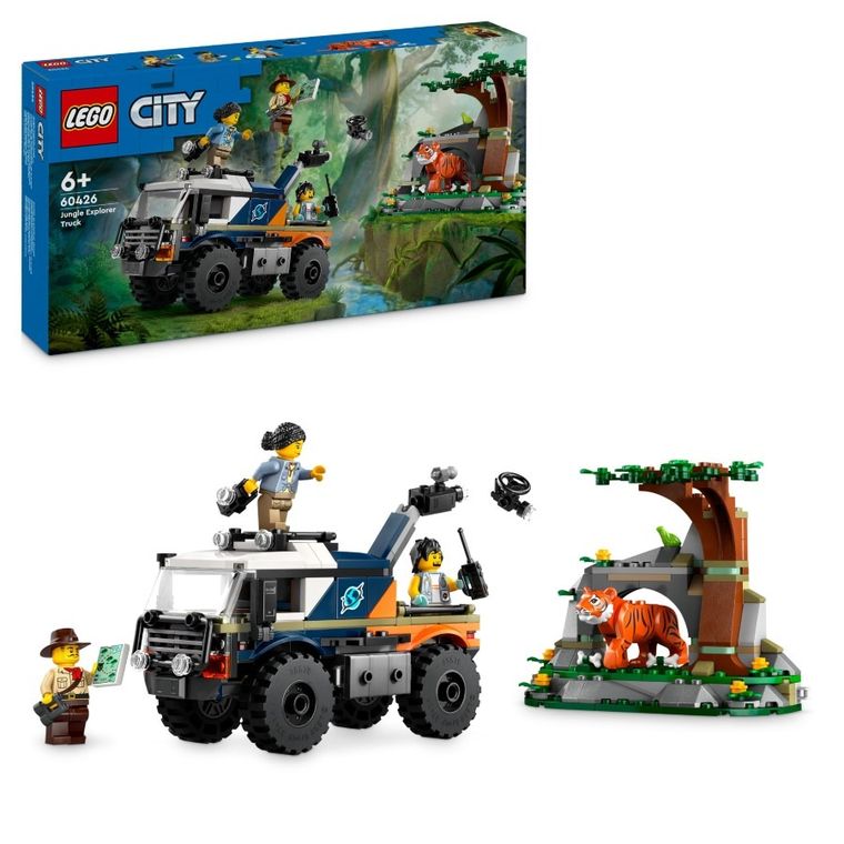LEGO City, Terenówka badacza dżungli, 60426