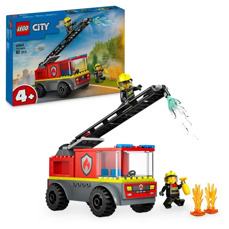 LEGO City, Wóz strażacki z drabiną, 60463