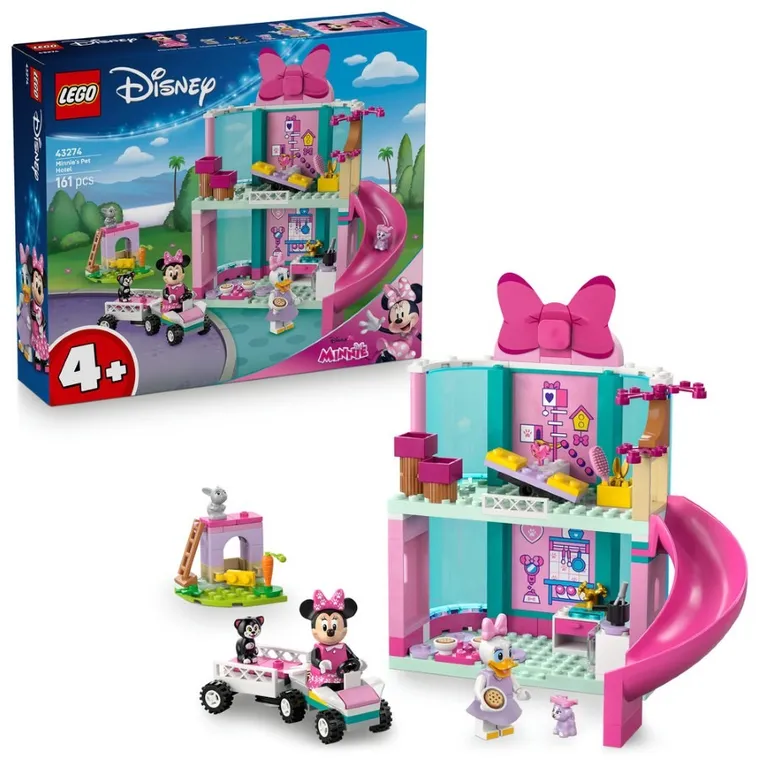 LEGO Classic Disney, Hotel dla zwierząt Minnie, 43274