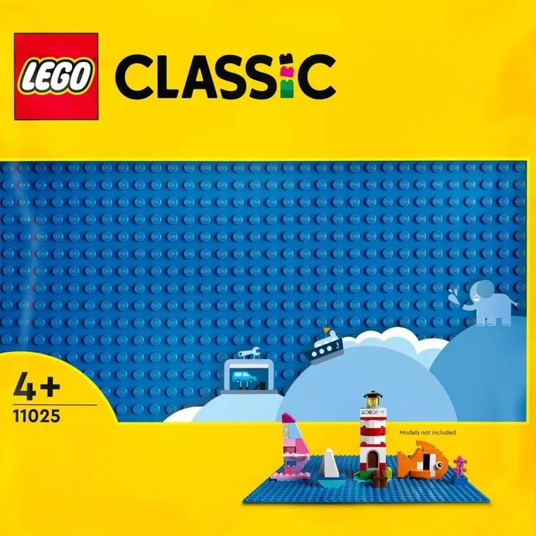 LEGO Classic, Niebieska płytka konstrukcyjna, 11025