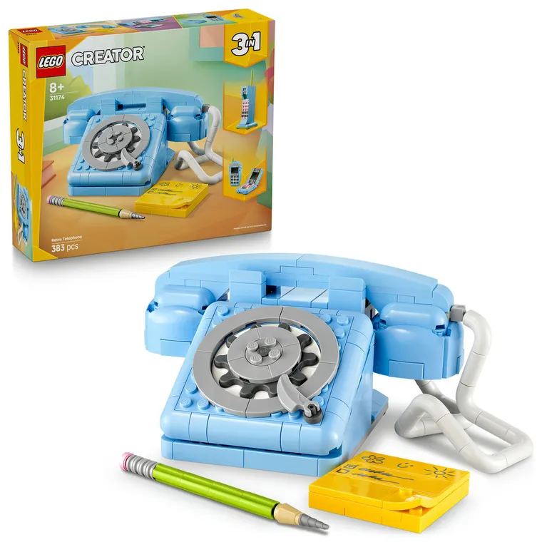 LEGO Creator 3 w 1, Telefon w stylu retro, 31174