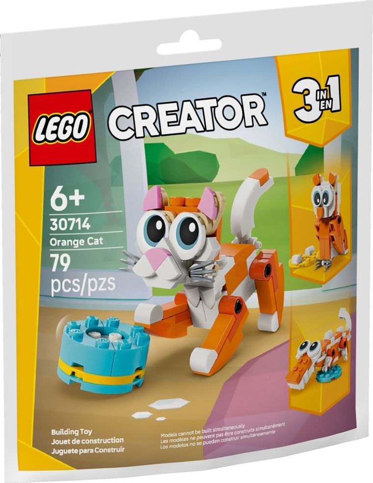 LEGO Creator, Rudy kot, 30714