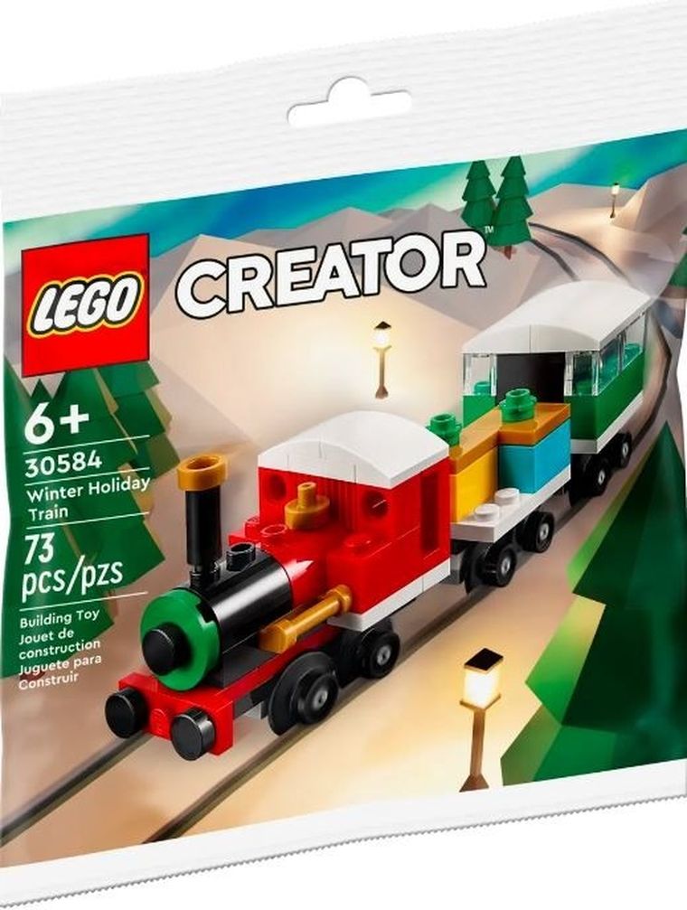LEGO Creator, Świąteczny pociąg, 30584