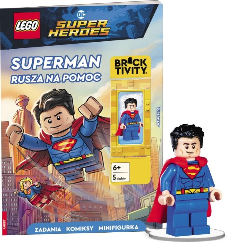 LEGO DC Comics Super Heroes. Superman rusza na pomoc + figurka