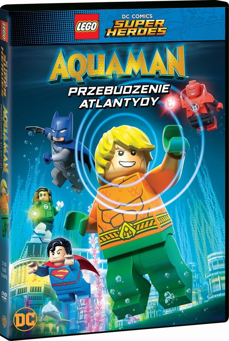 LEGO DC Super Heroes: Aquaman - Przebudzenie Atlantydy. DVD