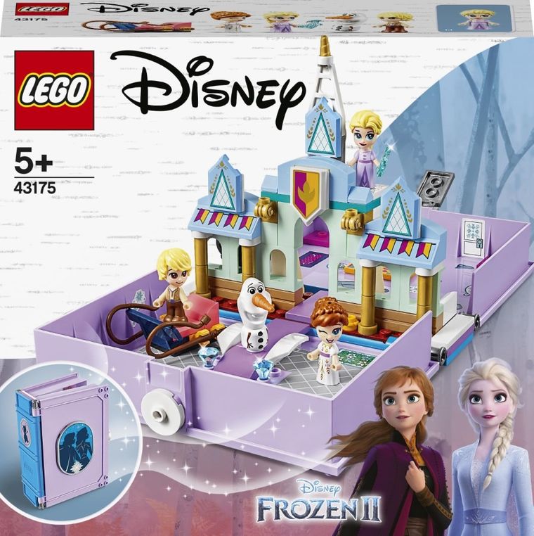 LEGO Disney Princess, Książka z przygodami Anny i Elsy, 43175