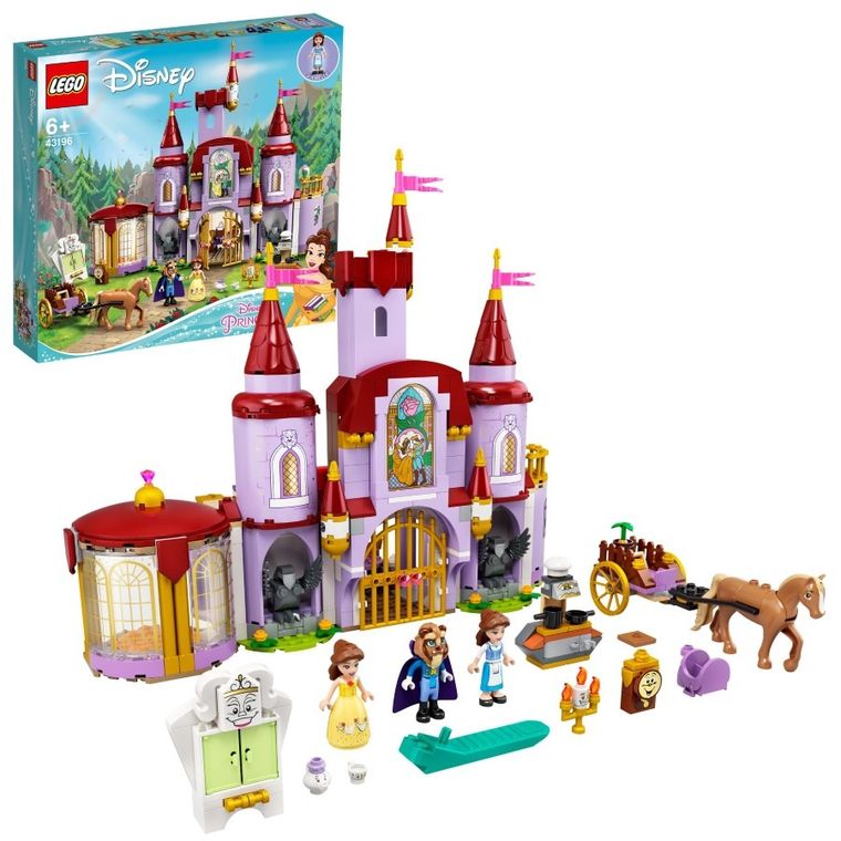 LEGO Disney Princess, Zamek Belli i Bestii, 43196
