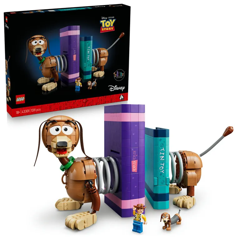 LEGO Disney, Toy Story Cienki - podpórki pod książki, 43301