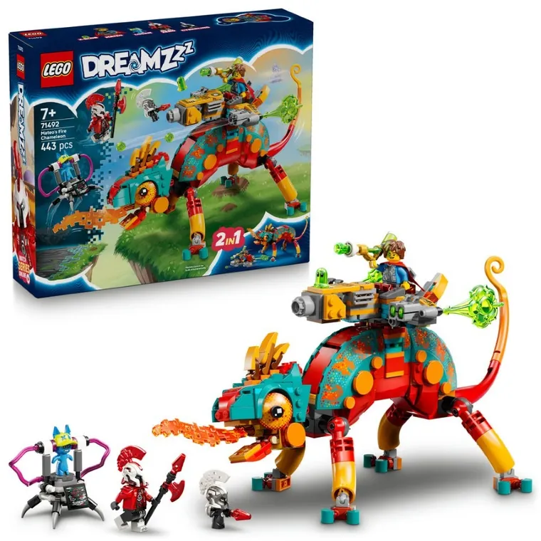 LEGO DREAMZzz, Ognisty kameleon Mateo, 71492