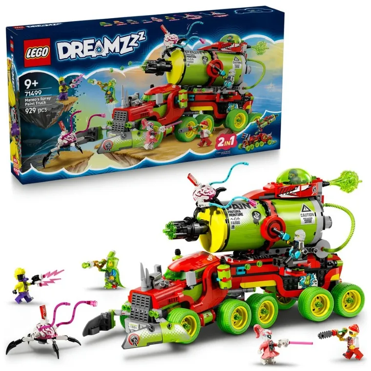LEGO DREAMZzz, Sprayowa ciężarówka Mateo, 71499