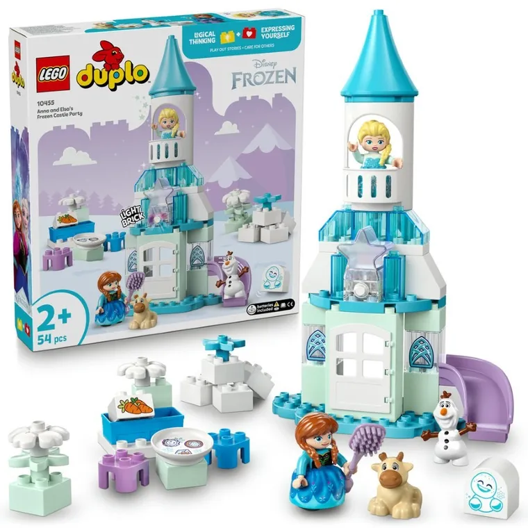 LEGO DUPLO Disney, Przyjęcie w lodowym zamku Anny i Elzy, 10455