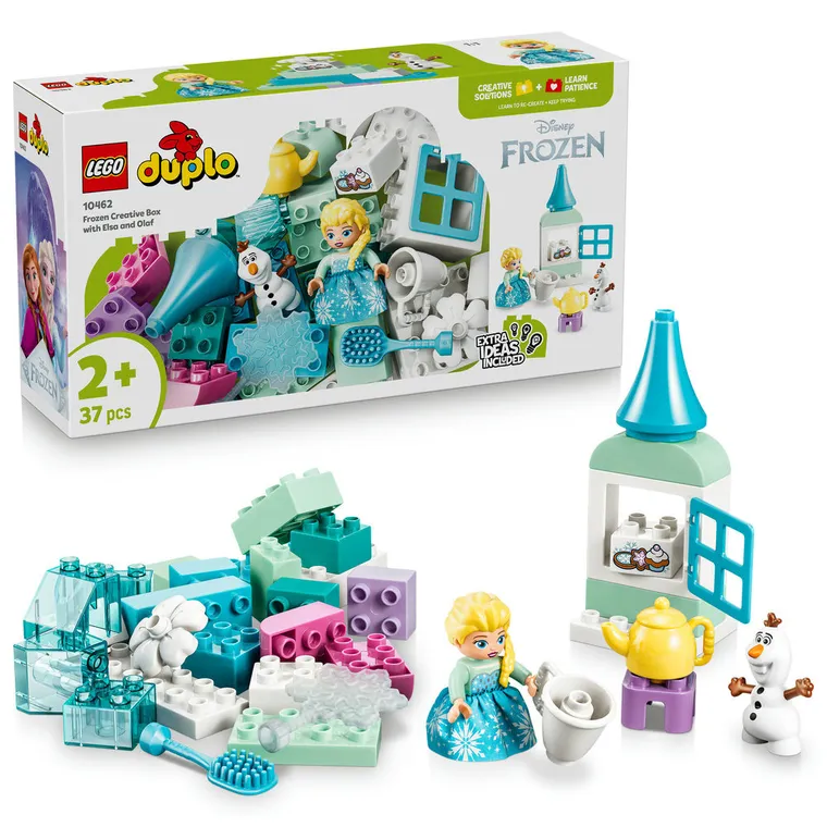 LEGO DUPLO, Kraina Lodu Kreatywne pudełko z Elzą i Olafem, 10462