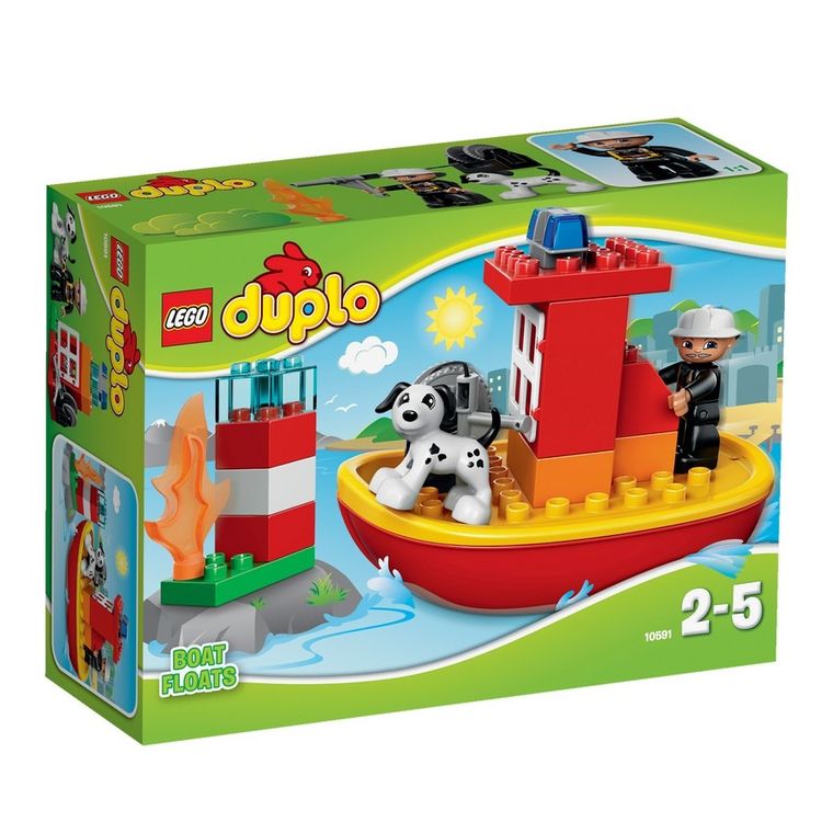LEGO DUPLO, Łódź strażacka, 10591