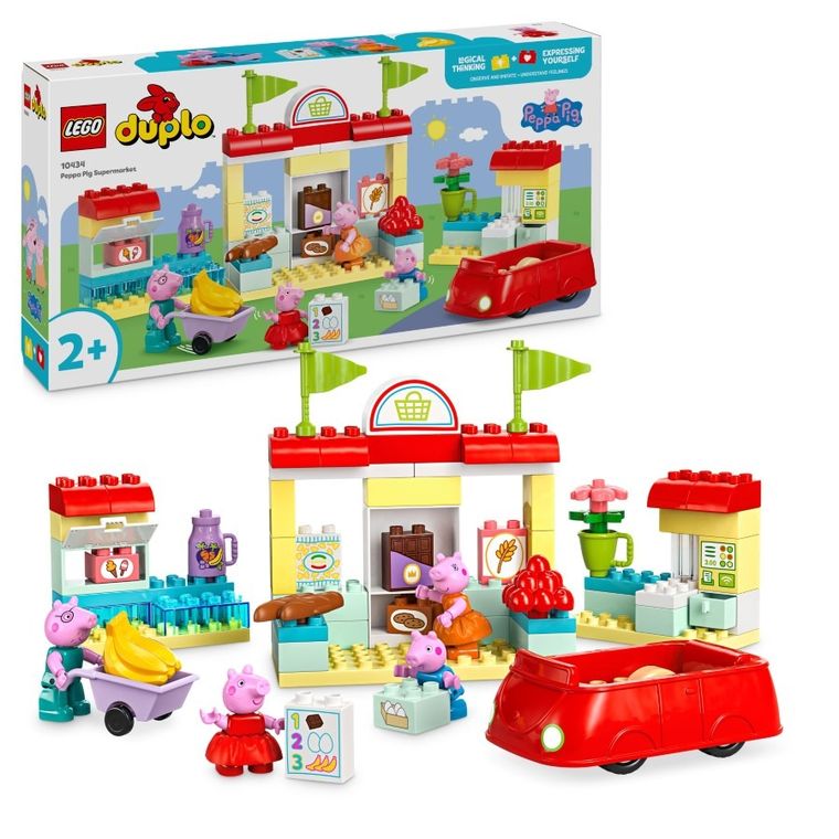 LEGO DUPLO, Peppa i supermarket, 10434