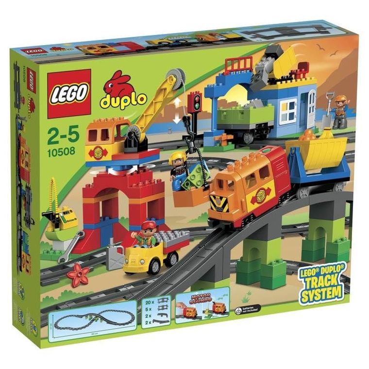 LEGO DUPLO, Pociąg DUPLO, zestaw deluxe, 10508